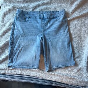 Women's Blue Denim Shorts